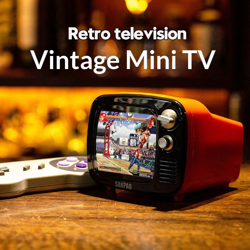 Retro Gaming Mini Tv Table Pai - Gaming Keyboard Mini 评论和价格