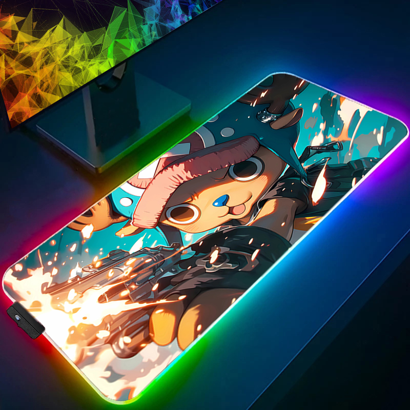 RGB Mouse Pad one piece Tony T - Gaming Keyboard No Rgb 评论和价格