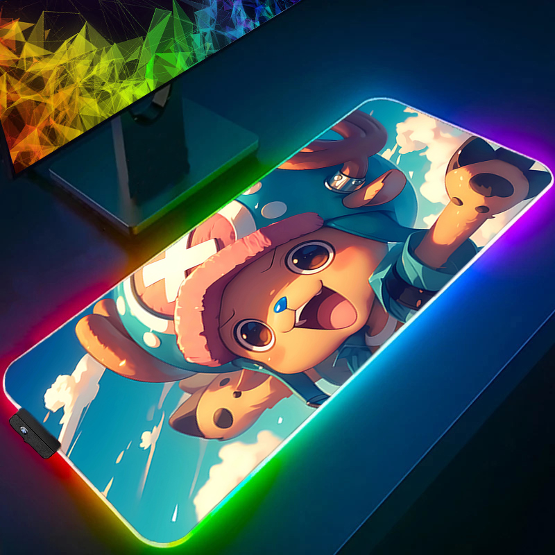 RGB Mouse Pad one piece Tony T - Gaming Keyboard No Rgb 评论和价格
